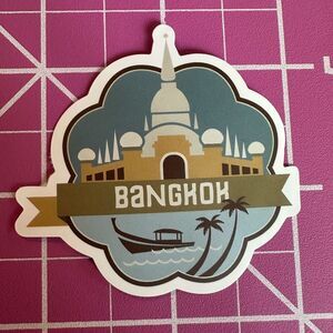 💜13/$13 +Bundle Sticker Sale | Travel Bangkok Waterproof Sticker